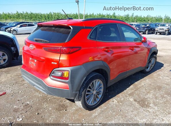 KM8K2CAAXKU358029 2019 HYUNDAI KONA Orange Задня права чверть