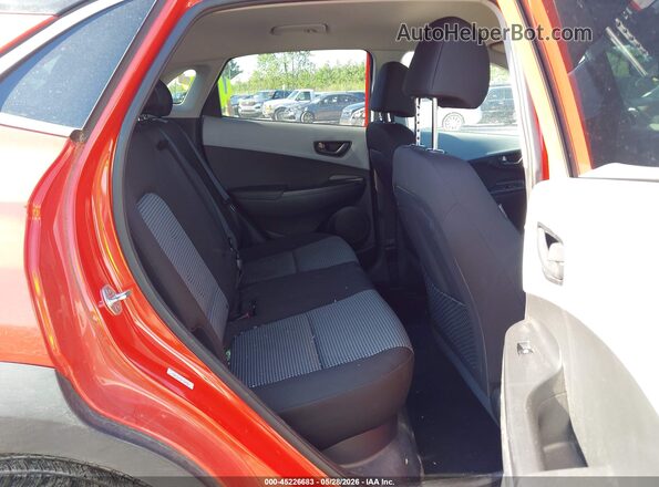 KM8K2CAAXKU358029 2019 HYUNDAI KONA Orange Вид наклейки з VIN-кодом
