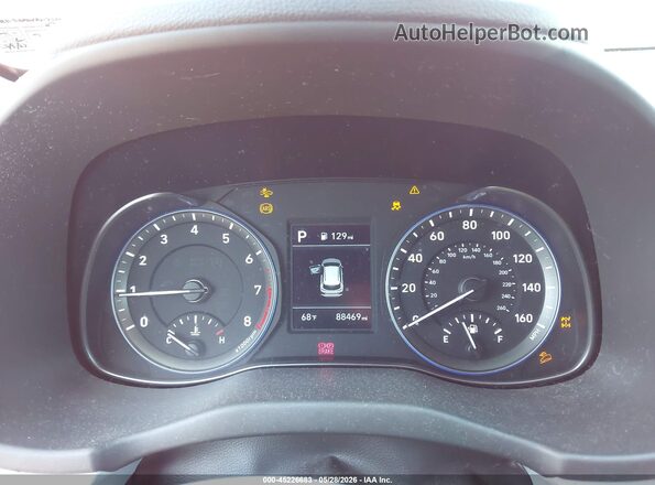 KM8K2CAAXKU358029 2019 HYUNDAI KONA Orange Вид задніх сидінь