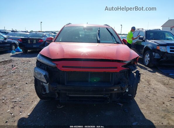 KM8K2CAAXKU358029 2019 HYUNDAI KONA Orange Вид щитка приладів