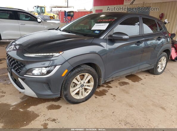 KM8K2CAB0NU803827 2022 HYUNDAI KONA Gray Front left