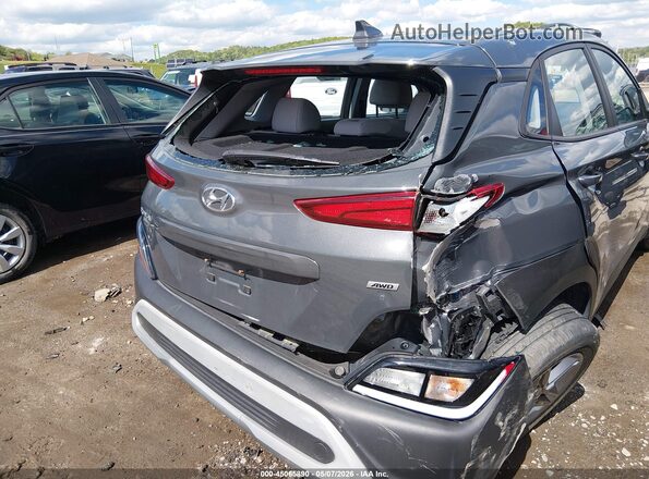 KM8K2CAB1PU058136 2023 HYUNDAI KONA Gray Вид спереду