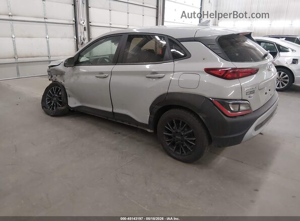 KM8K2CAB2NU754470 2022 HYUNDAI KONA Gray უკანა მარცხენა