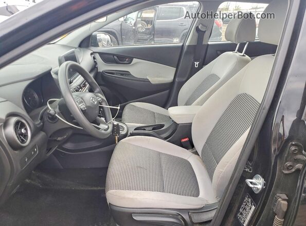KM8K2CAB2NU754596 2022 HYUNDAI KONA Black Vista interior delantera