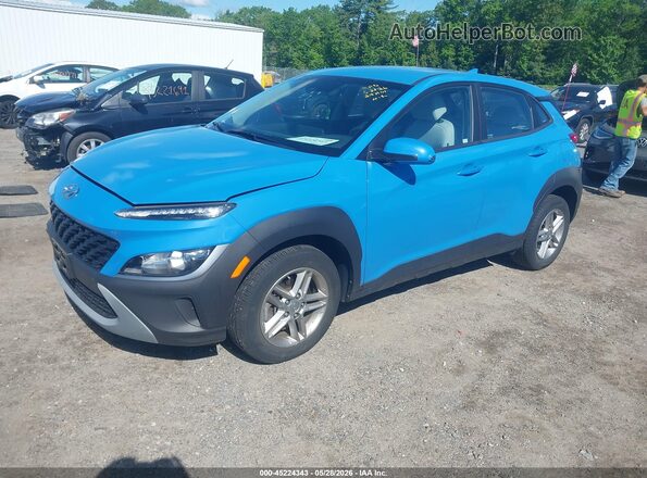KM8K2CAB4PU951708 2023 HYUNDAI KONA Синий Передняя левая четверть