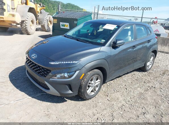 KM8K2CAB6NU789366 2022 HYUNDAI KONA Gray Front left