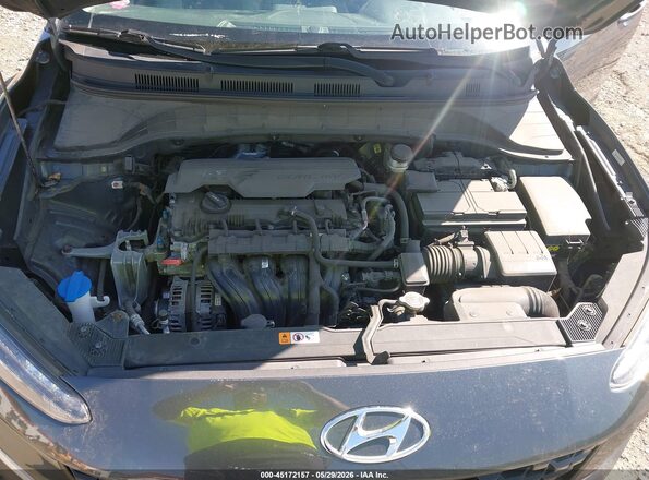 KM8K2CAB6NU789366 2022 HYUNDAI KONA Gray Rear view