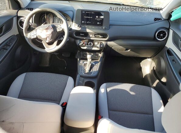 KM8K2CABXPU995938 2023 HYUNDAI KONA Black Widok deski rozdzielczej