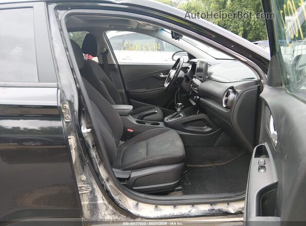 KM8K32ABXNU789684 2022 HYUNDAI KONA Черный Вид салона спереди