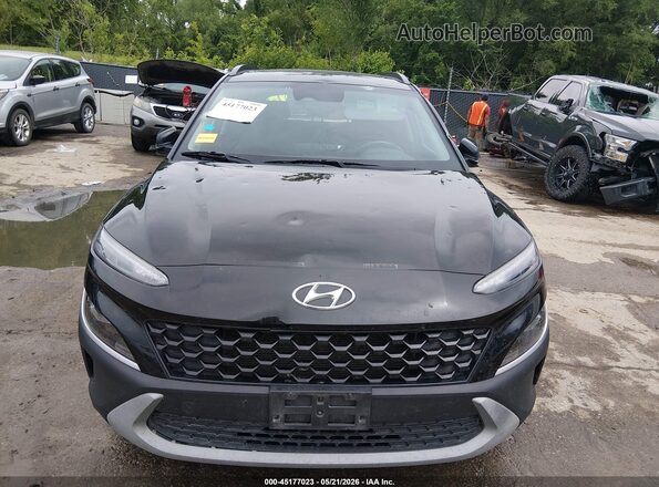 KM8K32ABXNU789684 2022 HYUNDAI KONA Черный Вид спереди