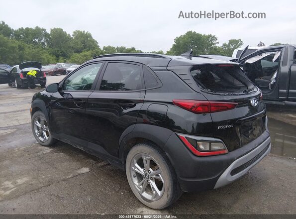 KM8K32ABXNU789684 2022 HYUNDAI KONA Черный Задняя левая четверть