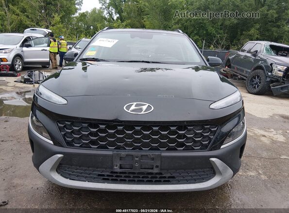 KM8K32ABXNU789684 2022 HYUNDAI KONA Черный Вид щитка приборов