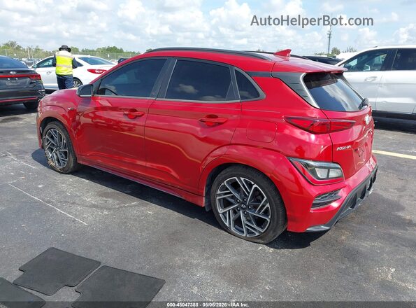 KM8K33A31NU800229 2022 HYUNDAI KONA Red 