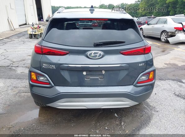 KM8K33A50MU708240 2021 HYUNDAI KONA Gray 