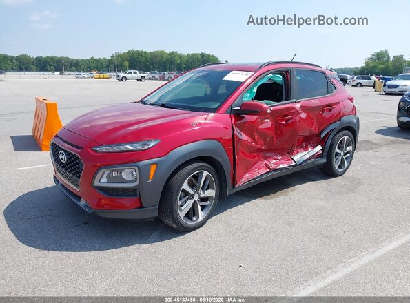KM8K33A55JU080400 2018 HYUNDAI KONA Красный Передняя левая четверть