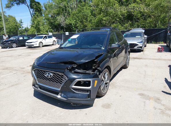 KM8K33A55MU618243 2021 HYUNDAI KONA Black Vista frontal