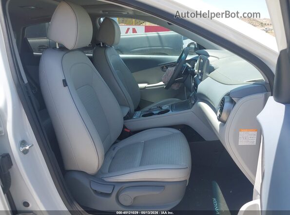 KM8K33AG7LU058712 2020 HYUNDAI KONA ELECTRIC White Front interior view