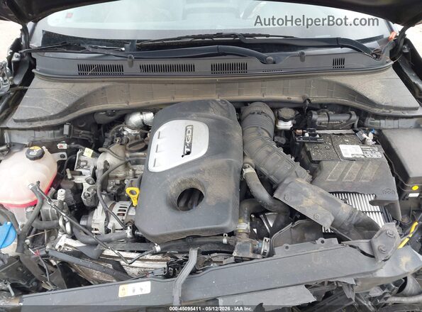 KM8K3CA50MU667334 2021 HYUNDAI KONA Black Widok z tyłu