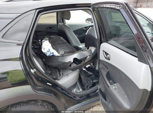 KM8K3CA50MU667334 2021 HYUNDAI KONA Black Widok naklejki z numerem VIN