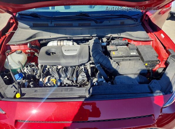 KM8K3CA52LU446736 2020 HYUNDAI KONA Red Вид підкапотного простору