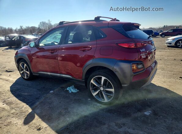 KM8K3CA52LU446736 2020 HYUNDAI KONA Red Задня ліва чверть