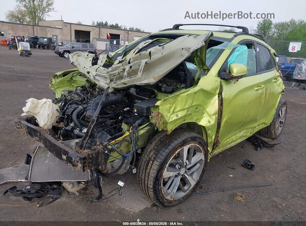 KM8K3CA55LU464681 2020 HYUNDAI KONA Зеленый 