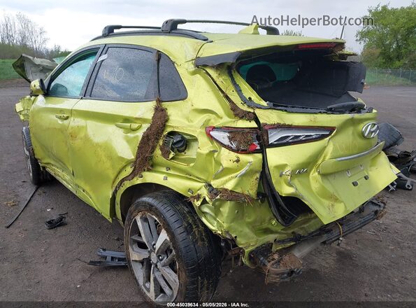 KM8K3CA55LU464681 2020 HYUNDAI KONA Зеленый 