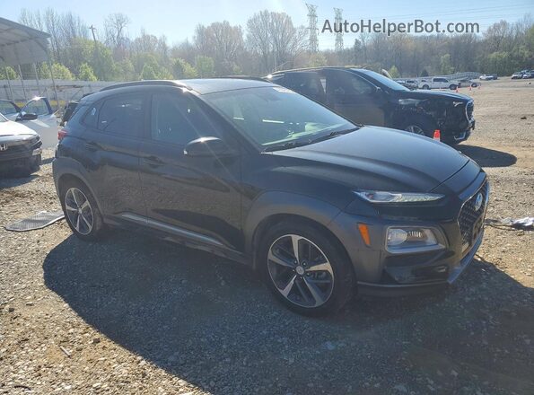 KM8K53A54LU544337 2020 HYUNDAI KONA Black Առջևի աջ