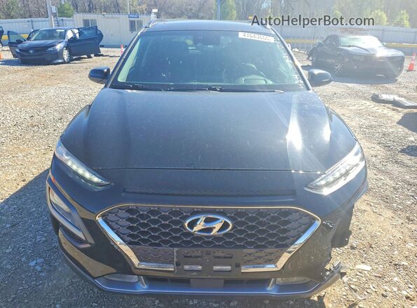 KM8K53A54LU544337 2020 HYUNDAI KONA Black Դիմացի տեսք