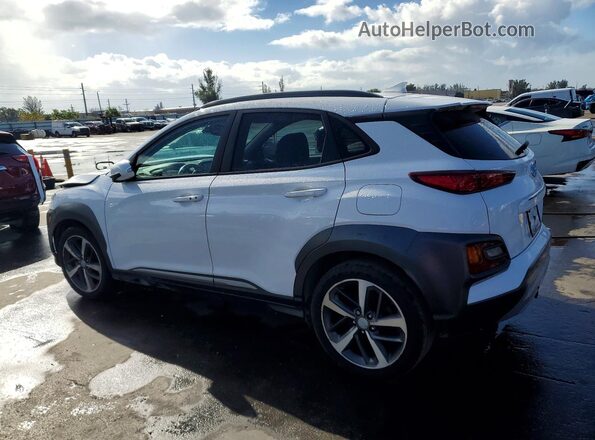 KM8K53A58MU745854 2021 HYUNDAI KONA White Задня ліва чверть