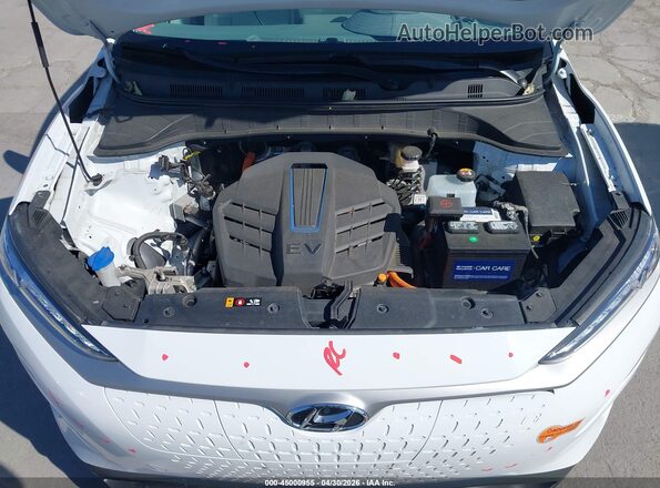 KM8K53AG0LU064734 2020 HYUNDAI KONA ELECTRIC Белый Вид сзади
