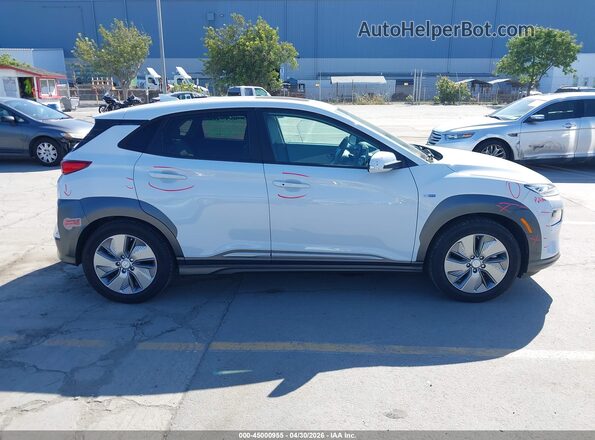 KM8K53AG0LU064734 2020 HYUNDAI KONA ELECTRIC Белый Вид задней части салона