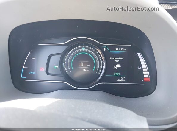 KM8K53AG0LU064734 2020 HYUNDAI KONA ELECTRIC Белый Вид задних сидений