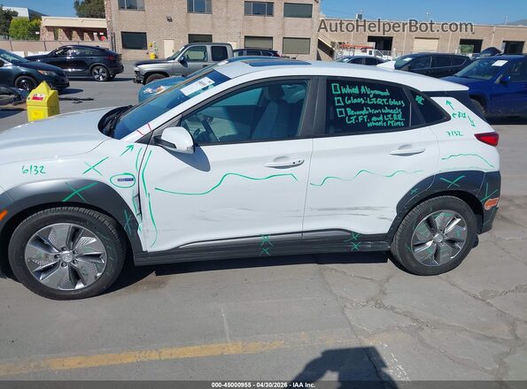 KM8K53AG0LU064734 2020 HYUNDAI KONA ELECTRIC Белый Вид спереди