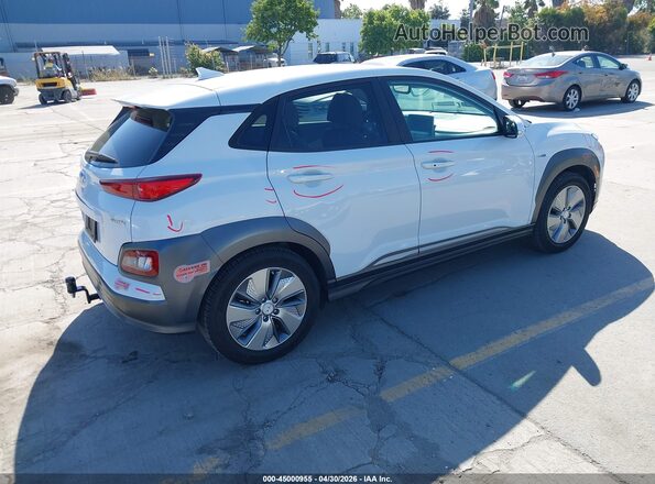 KM8K53AG0LU064734 2020 HYUNDAI KONA ELECTRIC Белый Задняя правая четверть