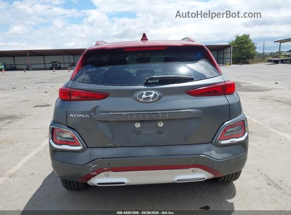 KM8K5CA58KU319675 2019 HYUNDAI KONA Gray 