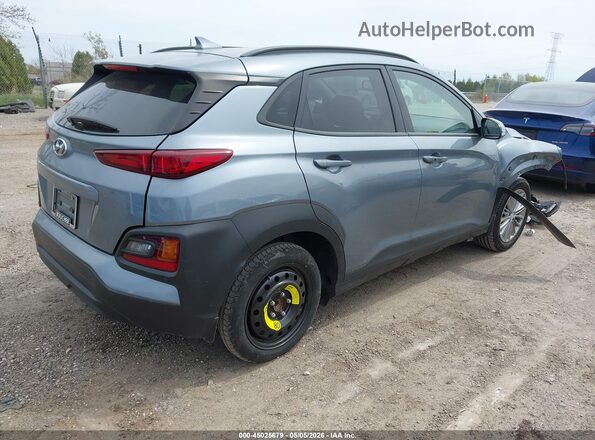KM8K62AA6KU366756 2019 HYUNDAI KONA Серый Задняя правая четверть