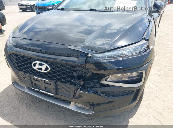 KM8K62AA6LU453381 2020 HYUNDAI KONA Black წინა ხედი