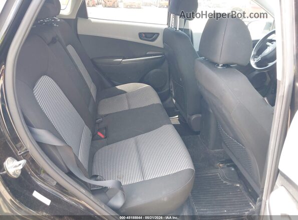 KM8K62AA6LU453381 2020 HYUNDAI KONA Black VIN კოდის სტიკერის ხედი