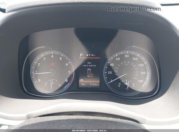 KM8K62AA6LU453381 2020 HYUNDAI KONA Black უკანა სავარძლების ხედი