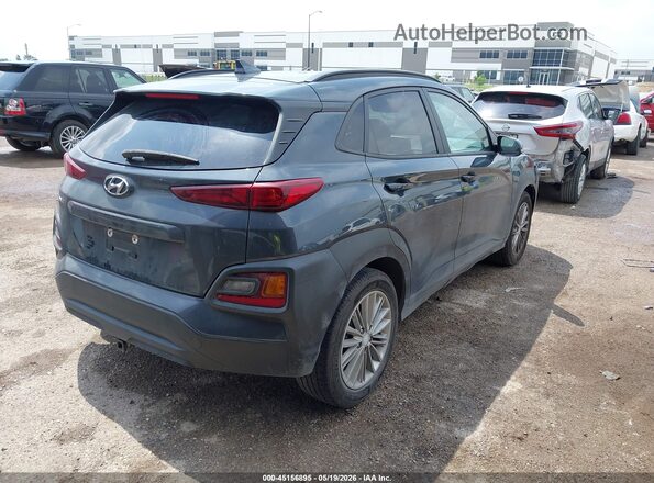 KM8K62AA6LU586299 2020 HYUNDAI KONA Dark Blue Задняя правая четверть