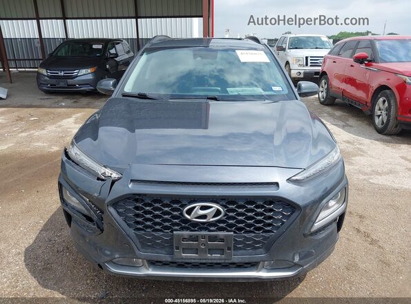 KM8K62AA6LU586299 2020 HYUNDAI KONA Dark Blue Вид щитка приборов