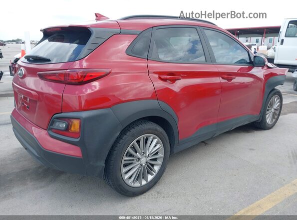 KM8K62AA8LU550047 2020 HYUNDAI KONA Red Trasero derecho