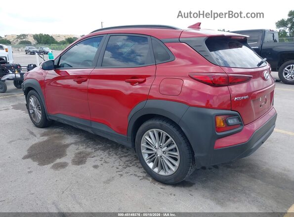 KM8K62AA8LU550047 2020 HYUNDAI KONA Red Trasero izquierdo