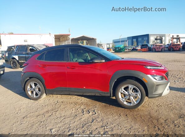 KM8K62AB3NU851255 2022 HYUNDAI KONA Red Vista interior de 360 grados