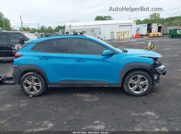 KM8K62AB7NU871184 2022 HYUNDAI KONA Синий Вид щитка приборов