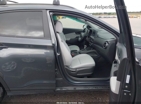 KM8K62AB7PU936487 2023 HYUNDAI KONA Gray Вид салону спереду
