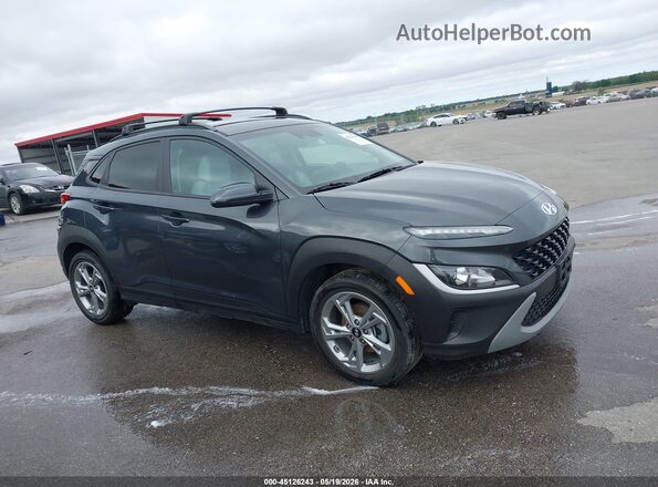 KM8K62AB7PU936487 2023 HYUNDAI KONA Gray Вид задньої частини салону