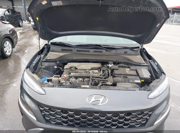 KM8K62AB7PU936487 2023 HYUNDAI KONA Gray Вид ззаду