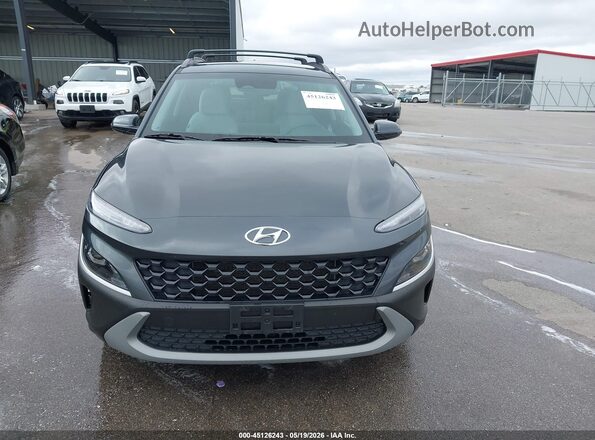 KM8K62AB7PU936487 2023 HYUNDAI KONA Gray Вид щитка приладів